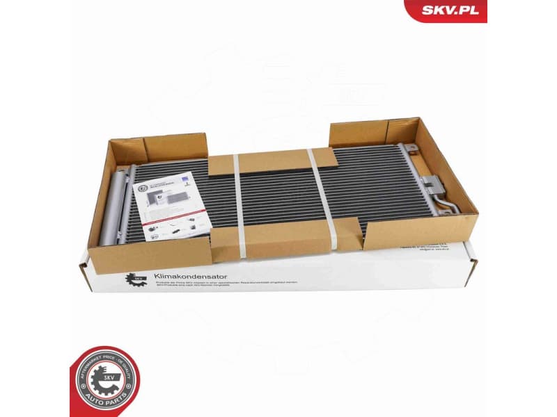 Condenser, air conditioning 86SKV388 - image 6