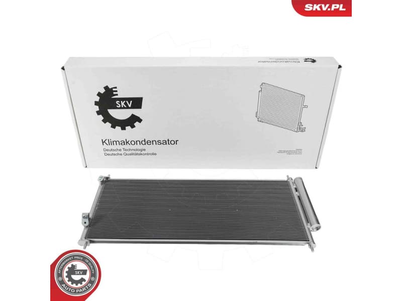 Condenser, air conditioning 86SKV223