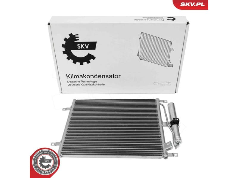 Condenser, air conditioning 86SKV280