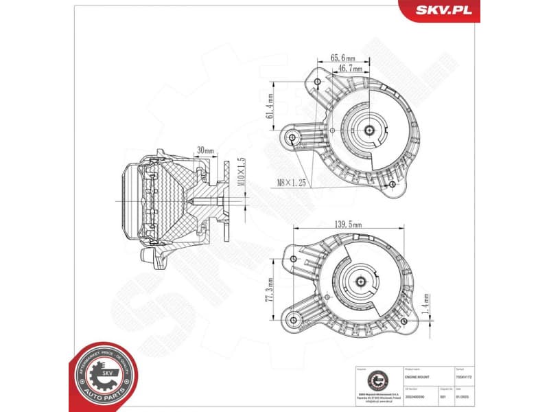 Mounting, engine 75SKV172 - image 7