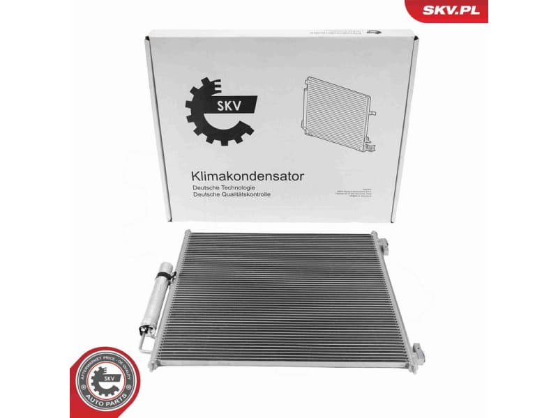 Condenser, air conditioning 86SKV387