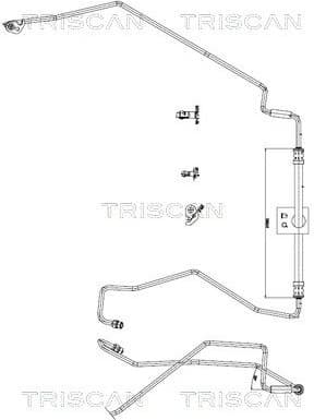 Hydraulic Hose, steering 8516 16046