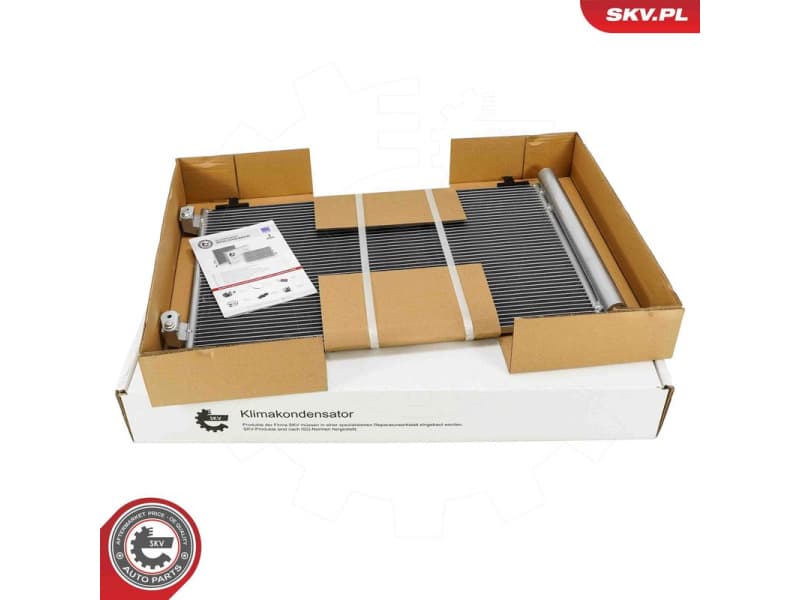 Condenser, air conditioning 86SKV077 - image 5