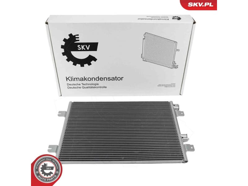 Condenser, air conditioning 86SKV322