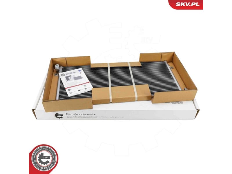 Condenser, air conditioning 86SKV613 - image 7