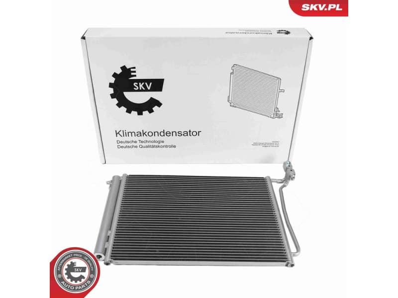 Condenser, air conditioning 86SKV466