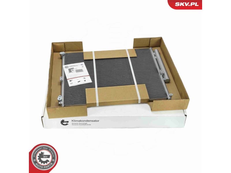 Condenser, air conditioning 86SKV623 - image 2