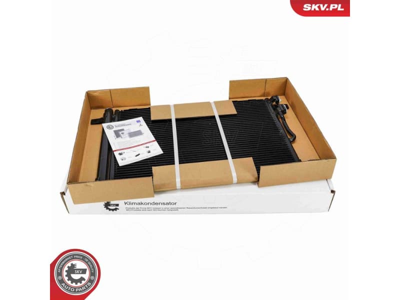 Condenser, air conditioning 86SKV253 - image 6