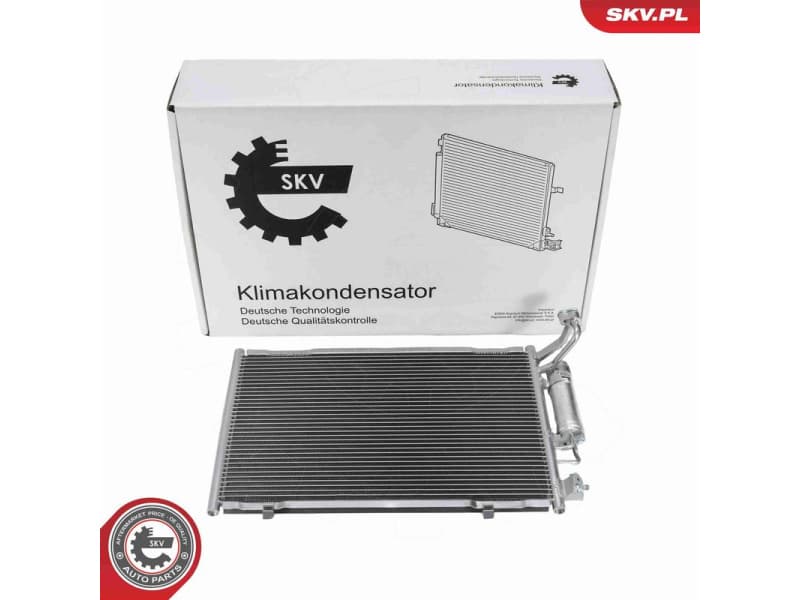 Condenser, air conditioning 86SKV352
