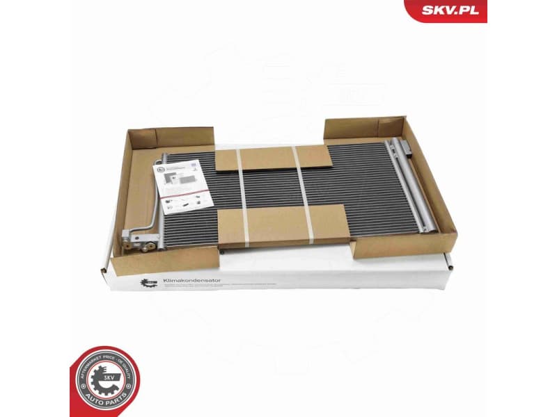 Condenser, air conditioning 86SKV381 - image 6