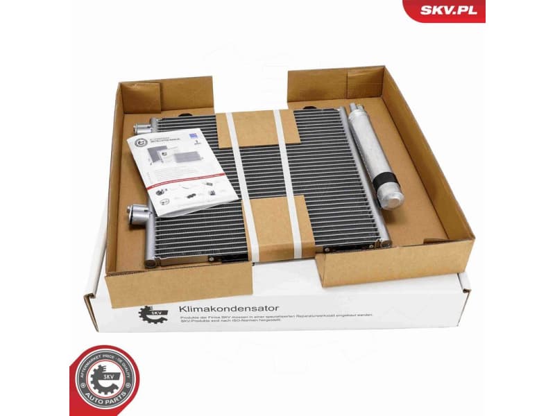 Condenser, air conditioning 86SKV111 - image 7