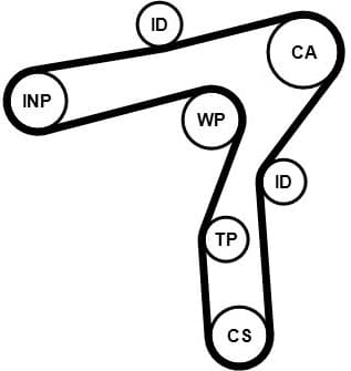 Timing Belt Kit CT1241K1