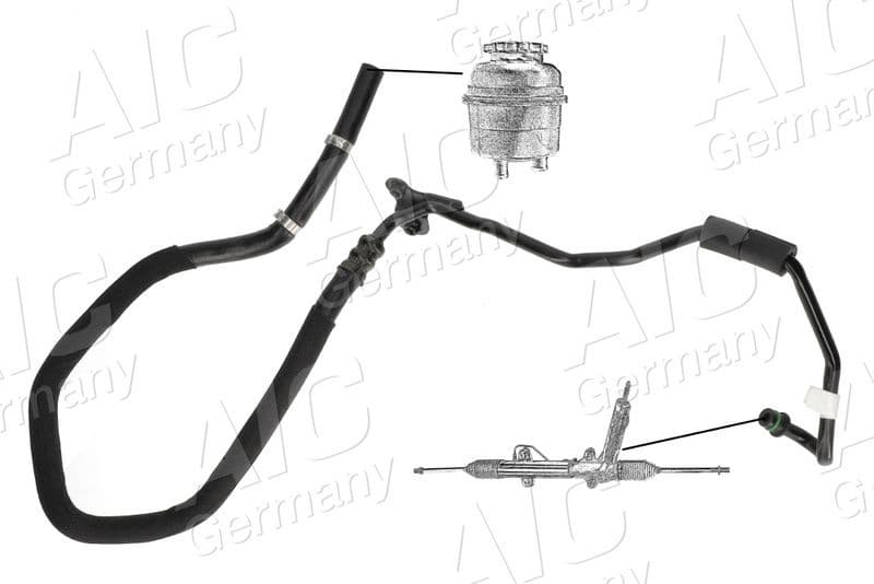 Hydraulic Hose, steering Original AIC Quality 58289