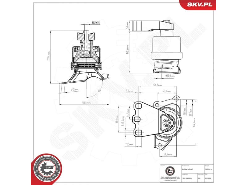 Mounting, engine 75SKV174 - image 7