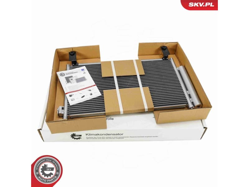 Condenser, air conditioning 86SKV255 - image 7