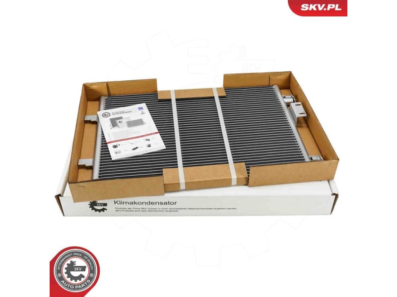 Condenser, air conditioning 86SKV535 - image 5