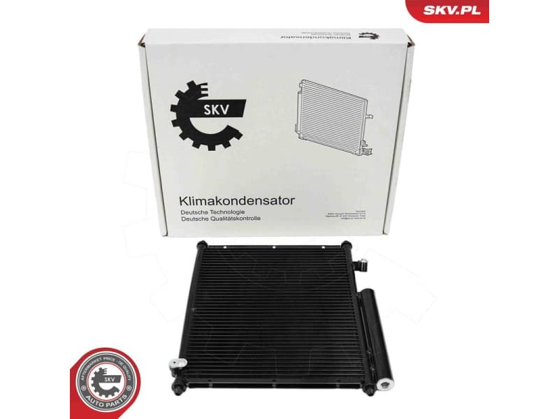 Condenser, air conditioning 86SKV259