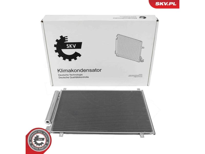 Condenser, air conditioning 86SKV166