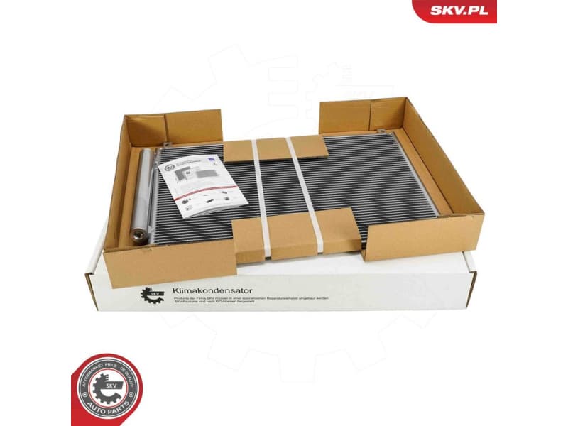Condenser, air conditioning 86SKV166 - image 5