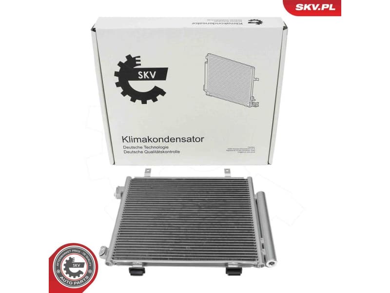 Condenser, air conditioning 86SKV331