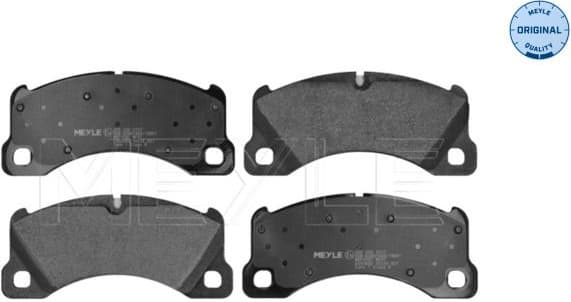 Brake Pad Set, disc brake MEYLE-ORIGINAL: True to OE. 025 250 0717