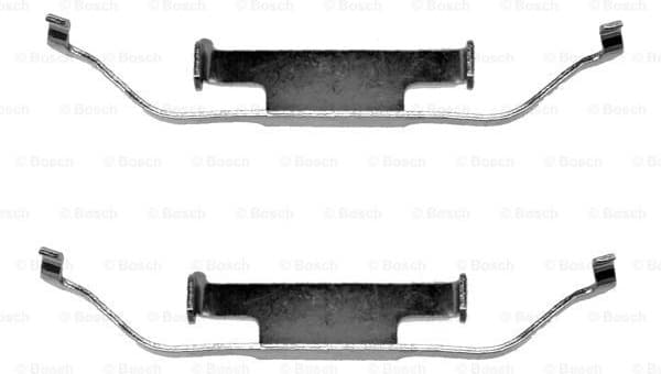 Accessory Kit, disc brake pad 1987474154