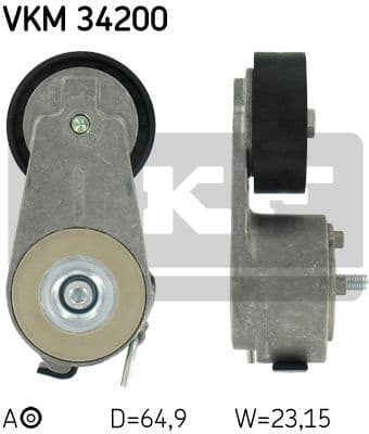 Tensioner belt VKM34200