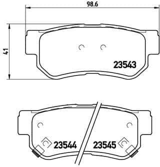 Brake Pad Set, disc brake PRIME LINE P30014