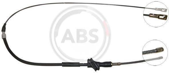 Cable Pull, parking brake K10138