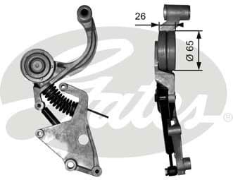 Tensioner belt T38404
