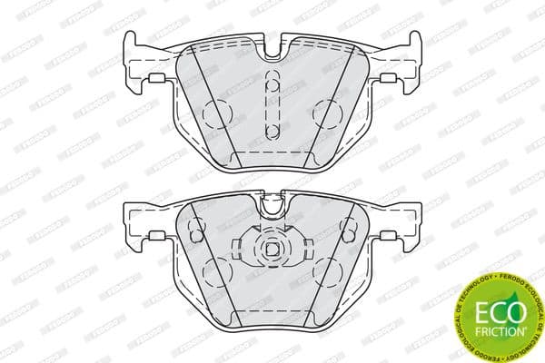 Brake pads rear, Top Quality FDB4067 - image 3
