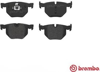 Brake pads rear, Top Quality P06056 - image 2