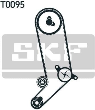 Timing belt kit VKMA01253 - image 4