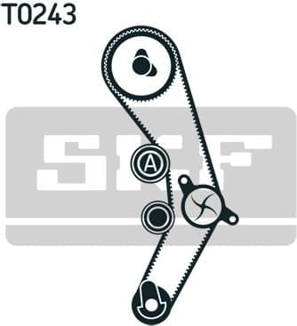 Timing belt kit VKMA01135 - image 3