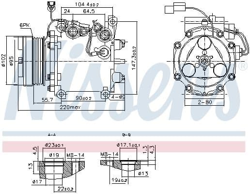 Compressor, air conditioning ** FIRST FIT ** 890879 - image 7