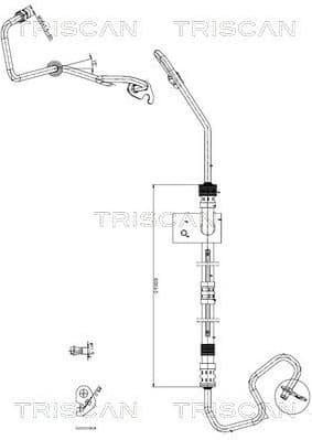 Hydraulic Hose, steering 8516 16015