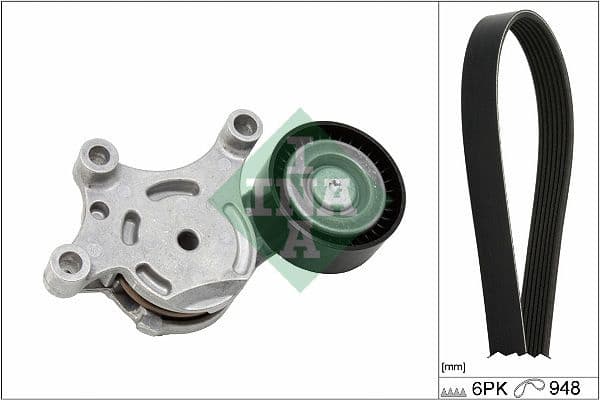 V-ribbed Belt Set 529 0577 10