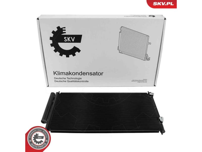Condenser, air conditioning 86SKV269