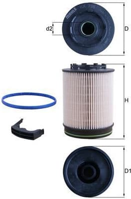 Fuel Filter KX 705D