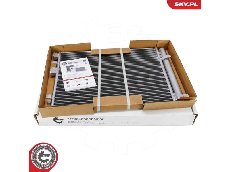 Condenser, air conditioning 86SKV520 - image 6