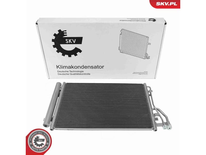 Condenser, air conditioning 86SKV126