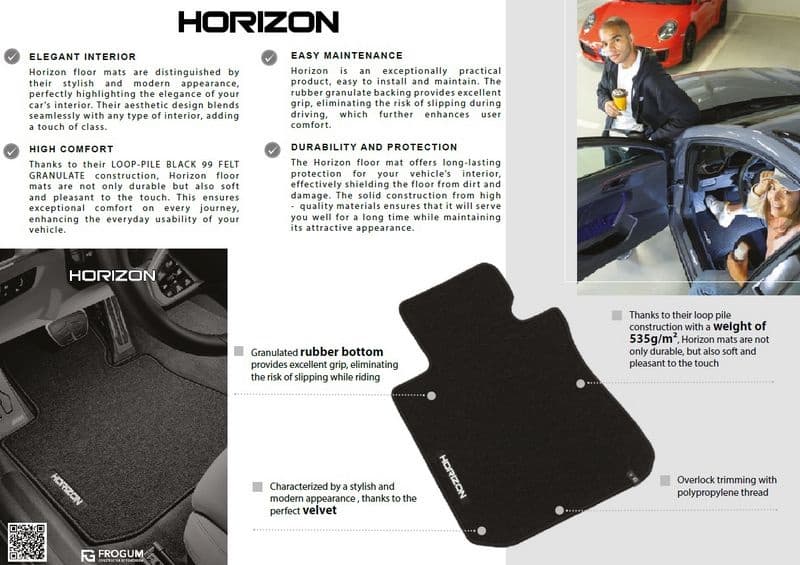 Floor Mat Set HORIZON HR420960 - image 2