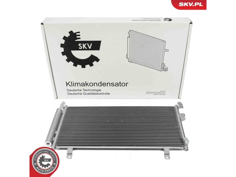 Condenser, air conditioning 86SKV383