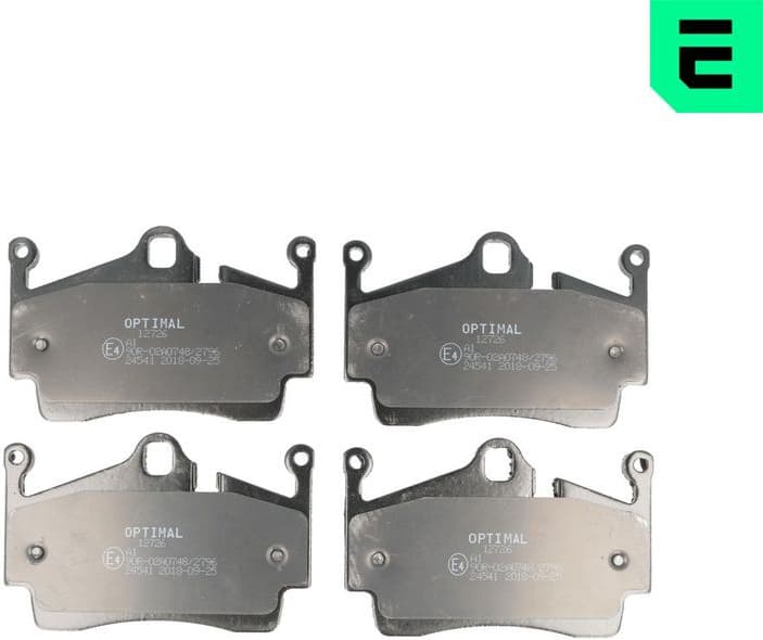 Brake Pad Set, disc brake BP-12726