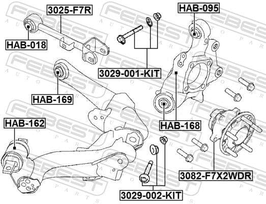Camber Correction Screw 3029-002-KIT