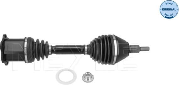 Drive Shaft MEYLE-ORIGINAL: True to OE. 100 498 0855