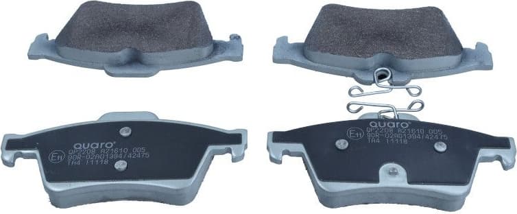 Brake Pad Set, disc brake QP2208