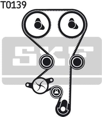 Timing belt kit VKMA05142 - image 4