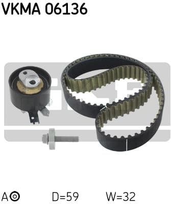 Timing belt kit VKMA06136 - image 3