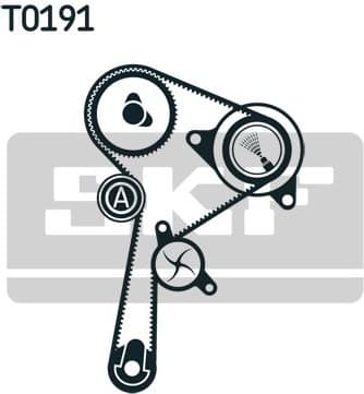 Timing belt kit VKMA06136 - image 4